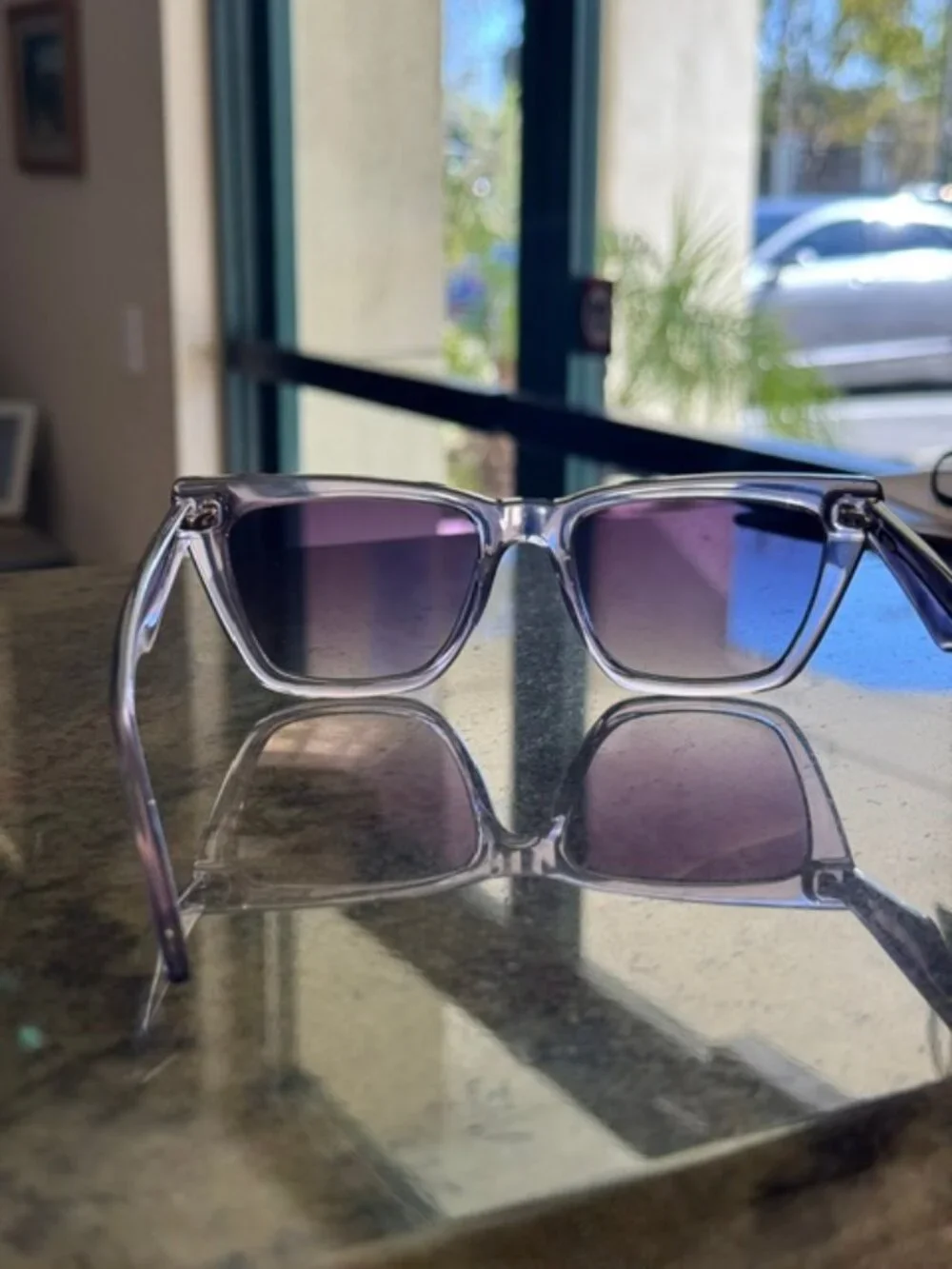 Quay Australia Call The Shots 2474 Sweet Pea/Smoke Sunglasses 54 19 150 - New